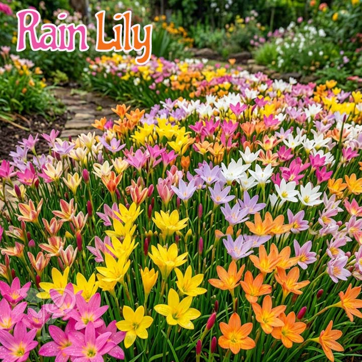 ইম্পোর্টেড রেইন লিলি কম্বো বাল্ব | Random Mix Color Pack |  Imported Rain Lily