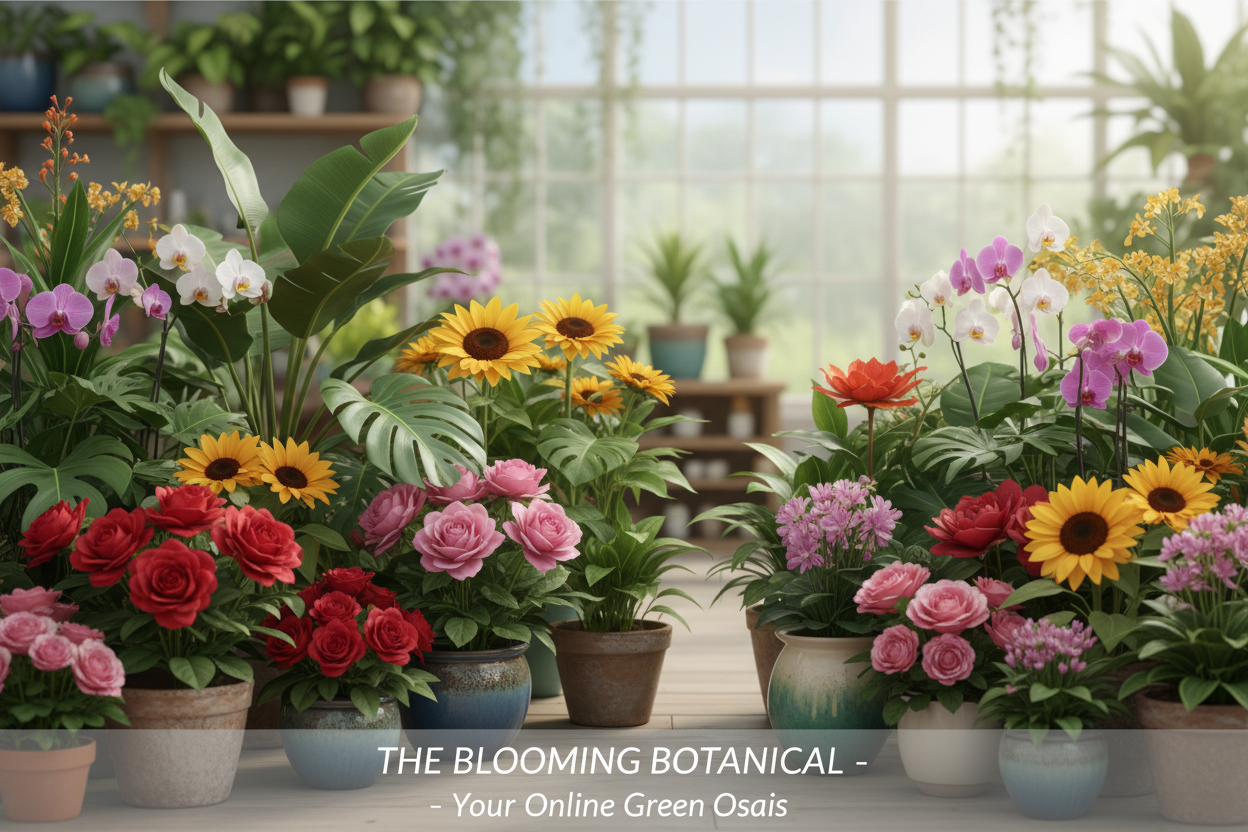 Flower Plant Nursery Banner